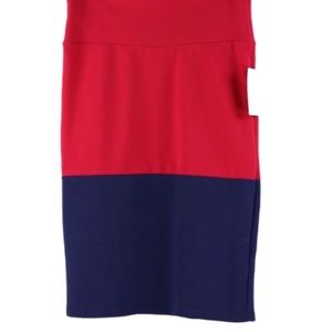 LuLaRoe Skirts - 🔴4 FOR $30🔴LuLaRoe RedBlueColorBlock CassieSkirt LuLaRoe Skirts - 🔴4 FOR $30🔴LuLaRoe RedBlueColorBlock CassieSkirt